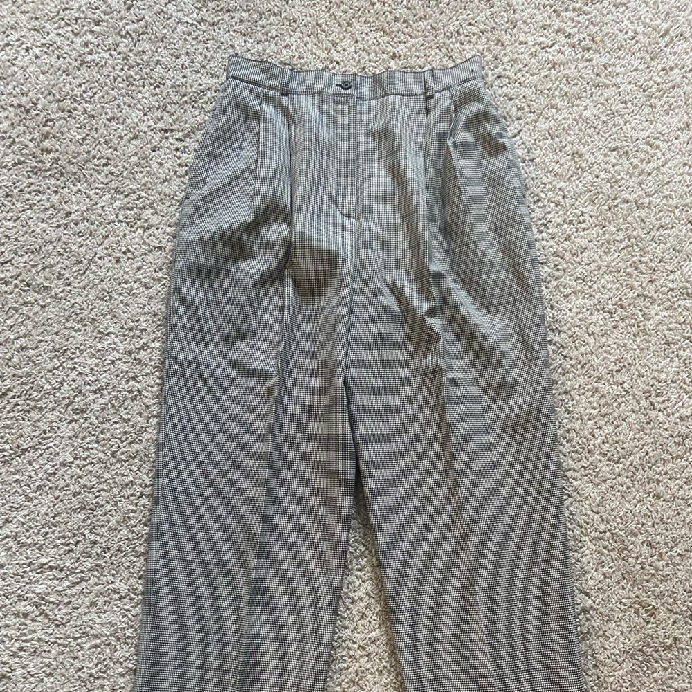 80s Ralph Lauren plaid trousers